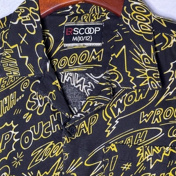 LR Scoop boys comics short sleeves shirt - Picture 4 of 8